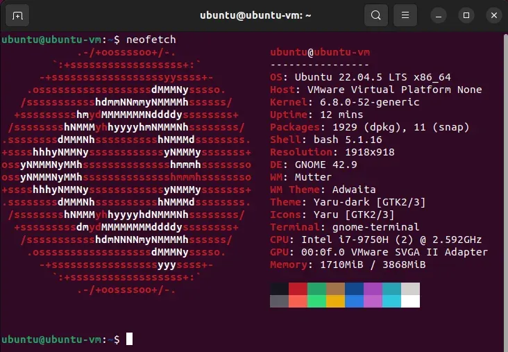 neofetch